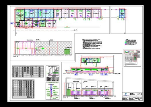 Projeto executivo detalhado de refrigeração industrial